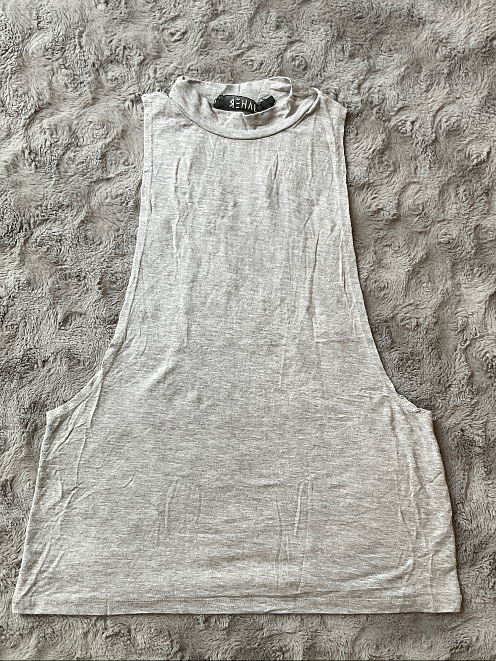 Light grey woman’s muscle - Tee
